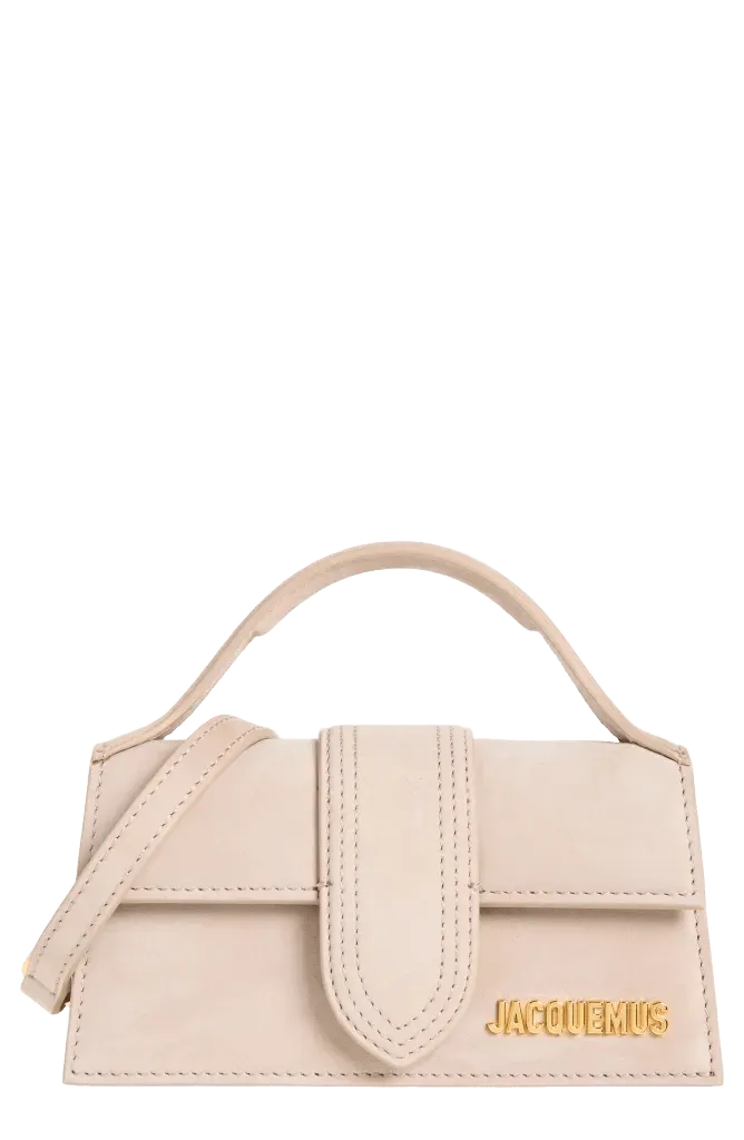 Le Bambino Leather Top Handle Bag