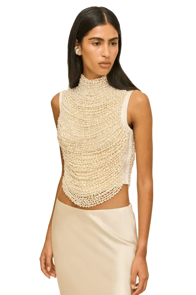 TARAJI TOP - PEARL