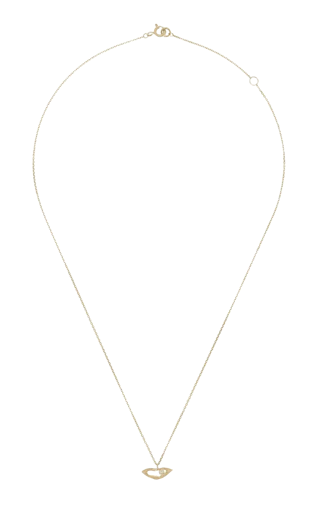 Noor 9K Gold Diamond Necklace