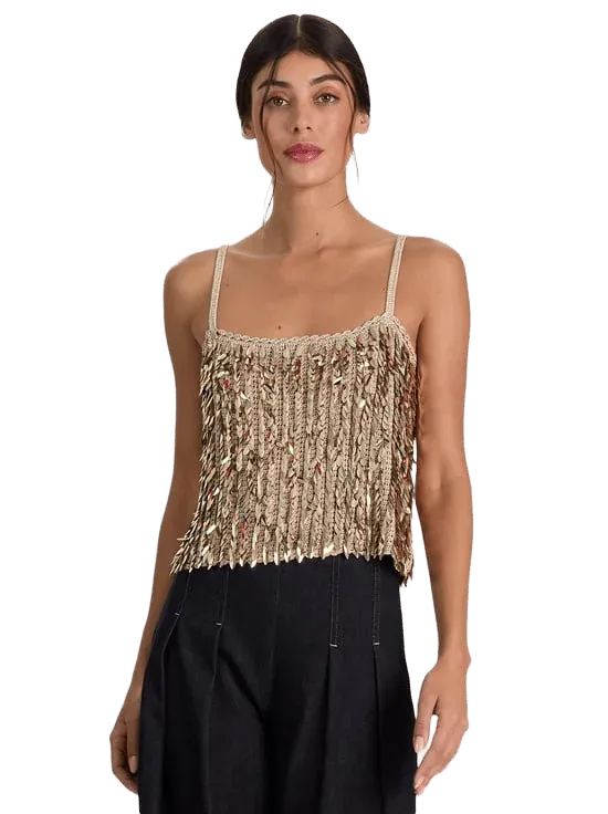 NICOLETTE SEQUIN TANK