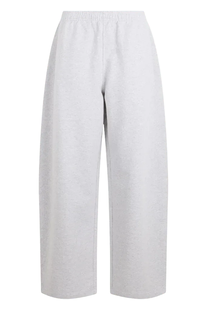 Alexander Wang Relaxed-Fit Cotton Joggers — Gray