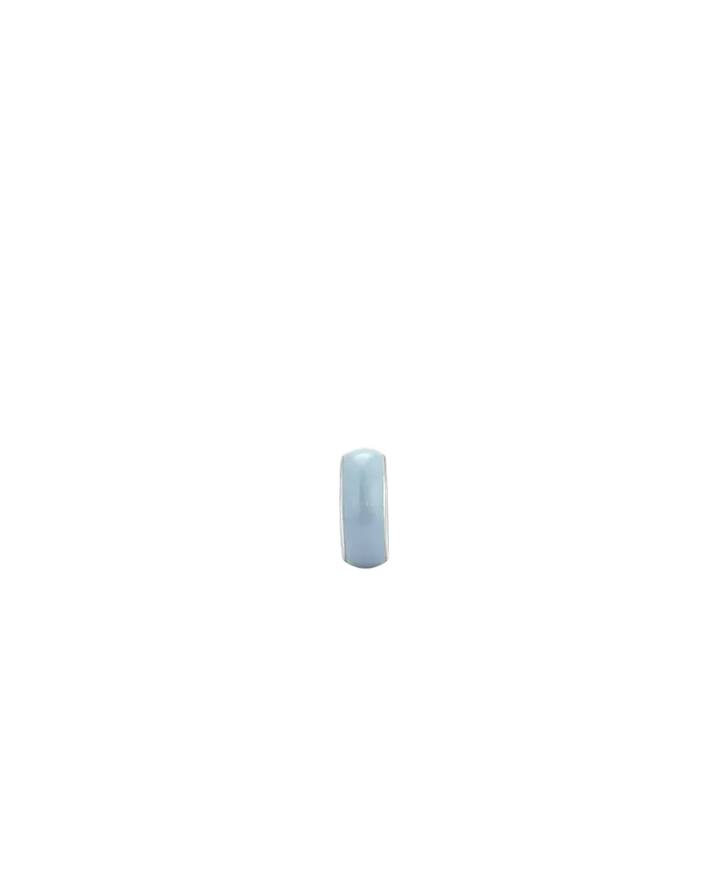 Arctic Blue Enamel Mini Bead