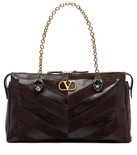 Panthea Medium leather shoulder bag