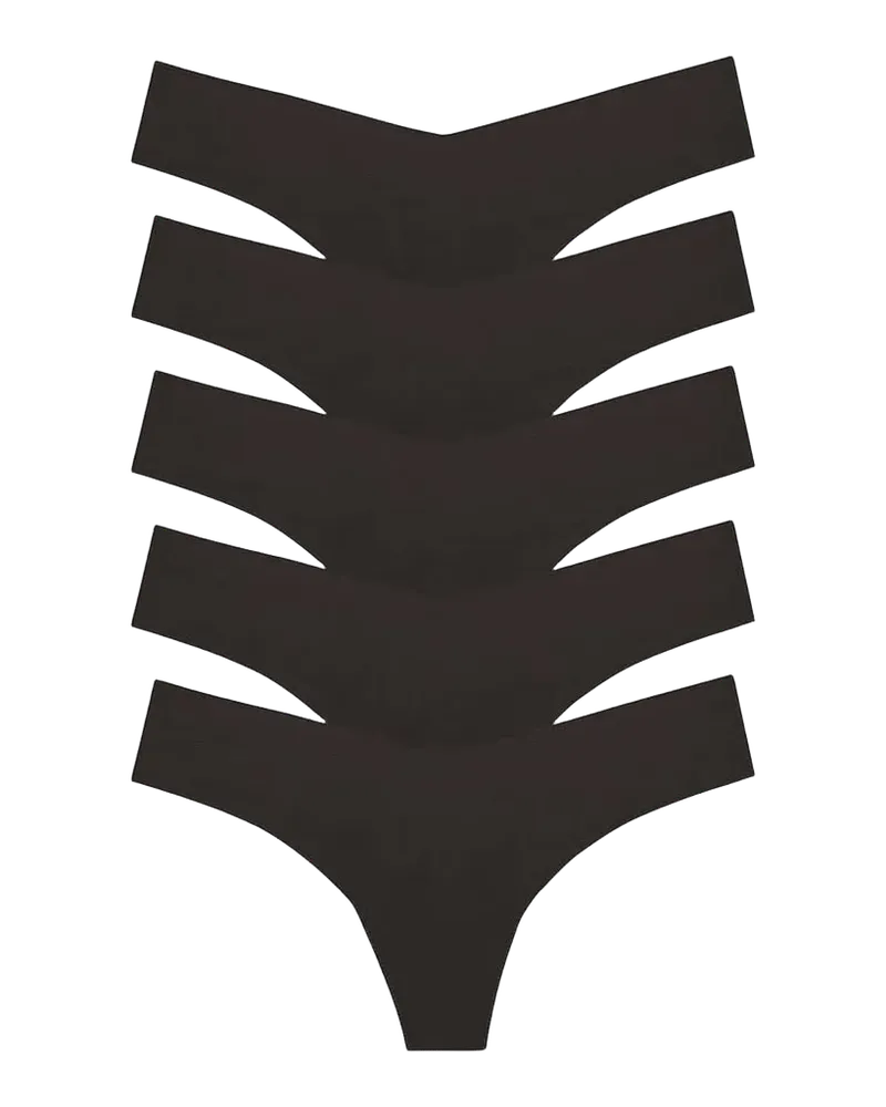 Commando Microfiber 5-Pack Thong Set
