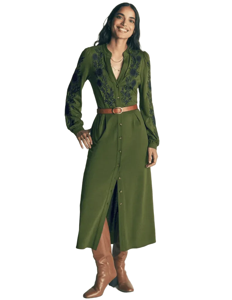 Juliet Jersey Midi Dress