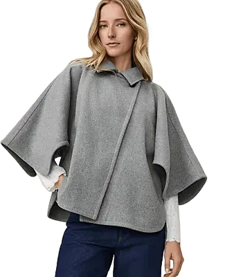 Weekend Collared Poncho