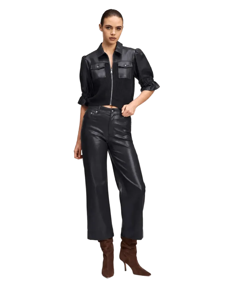 Knit Holly Combo Jacket