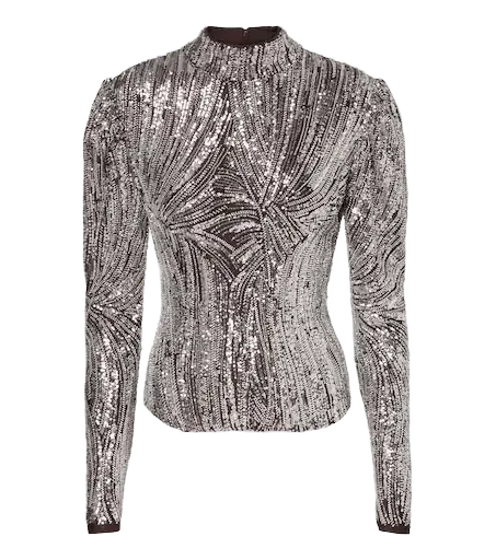 Sequined top