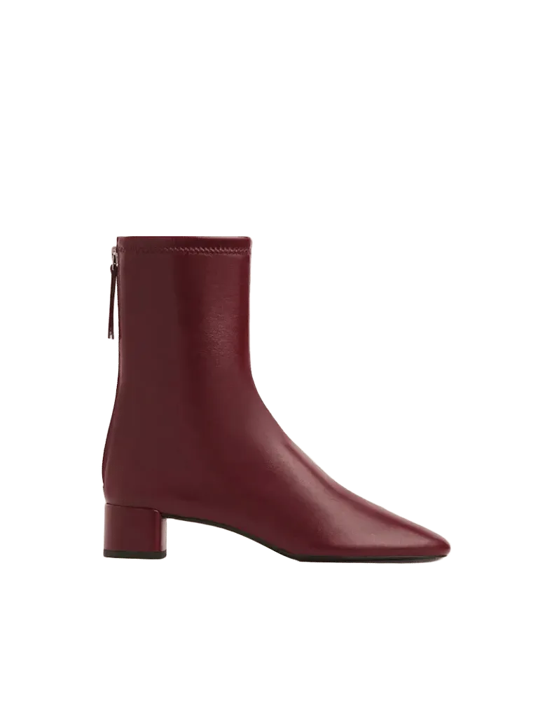 Aveline Block Heeled Ankle Boot
