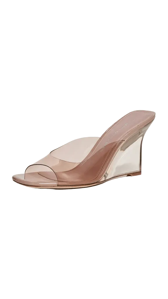 Vinnie Lucite Mules