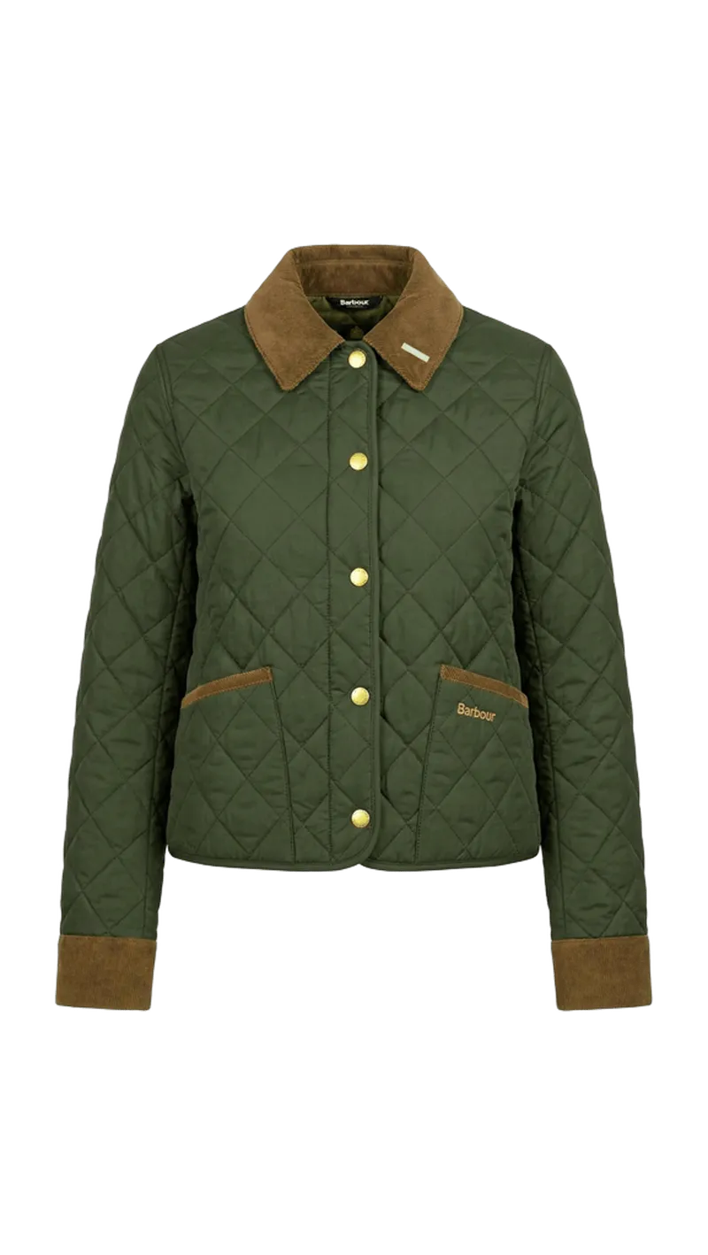 Cropped Liddesdale Quilted Jacket