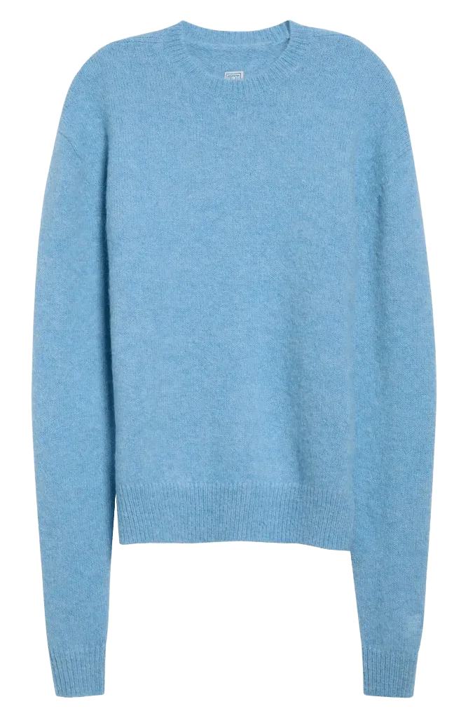 Alpaca Blend Crewneck Sweater