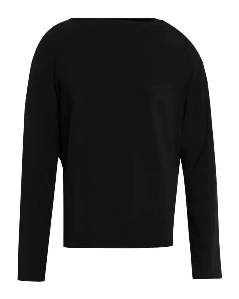 Jersey Draped Boatneck Top