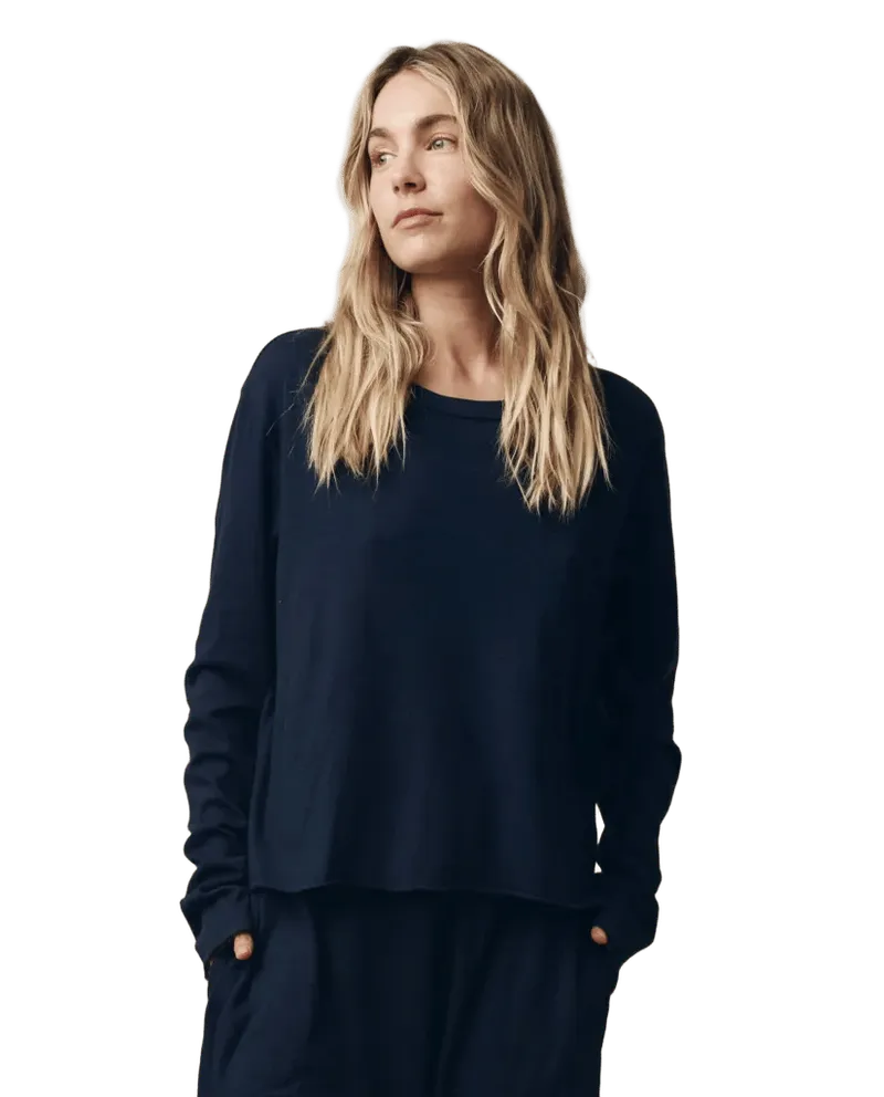 The Long Sleeve Crop Tee.