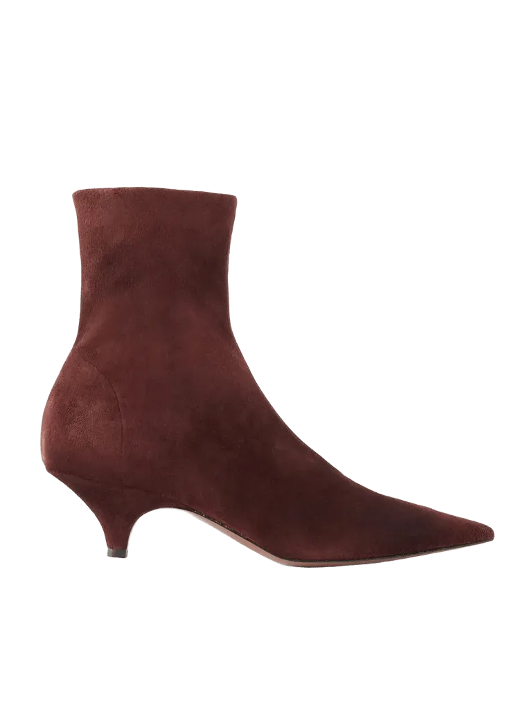 Poera 40 suede ankle boots