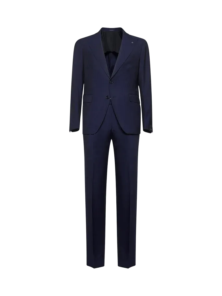 Tagliatore Vesuvio Pant Suit — Navy
