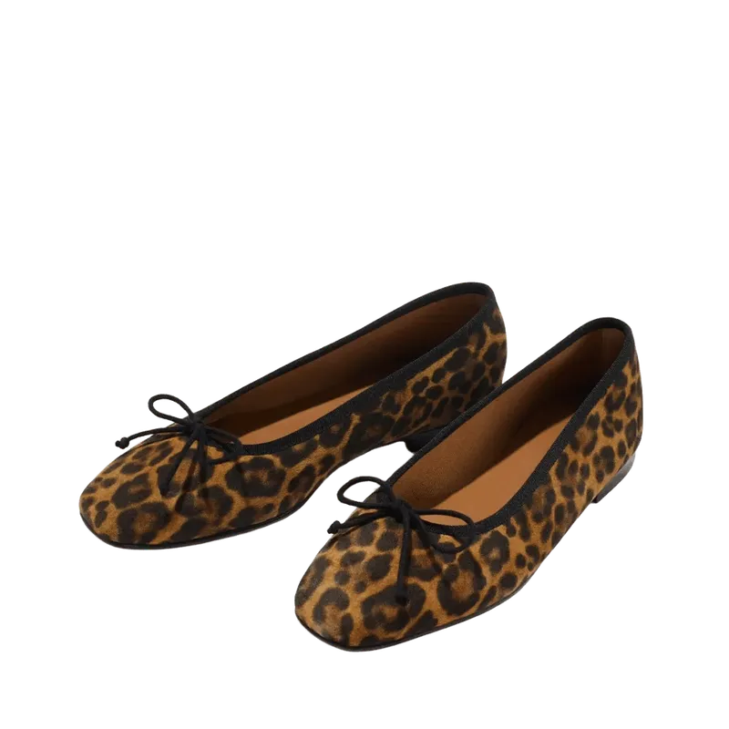 The Fonteyn - Leopard Suede