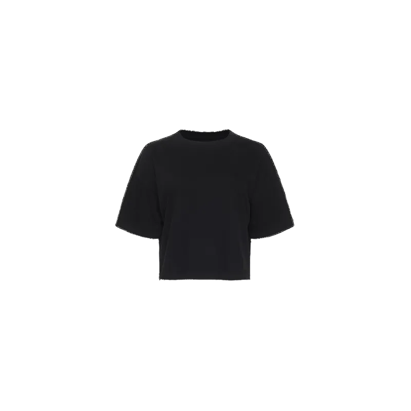 Daria Oversized Cropped Tee
