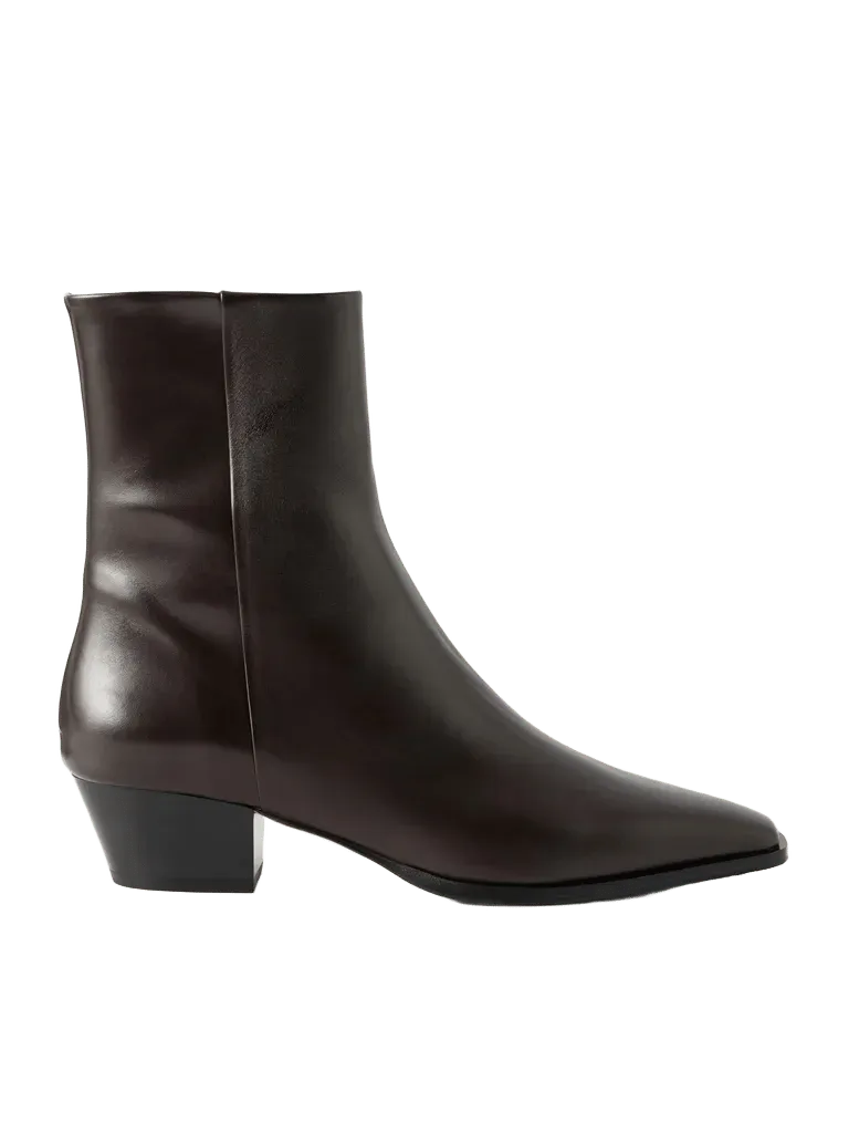 Baba 40 leather ankle boots