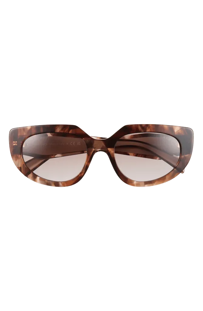 53mm Oval Sunglasses