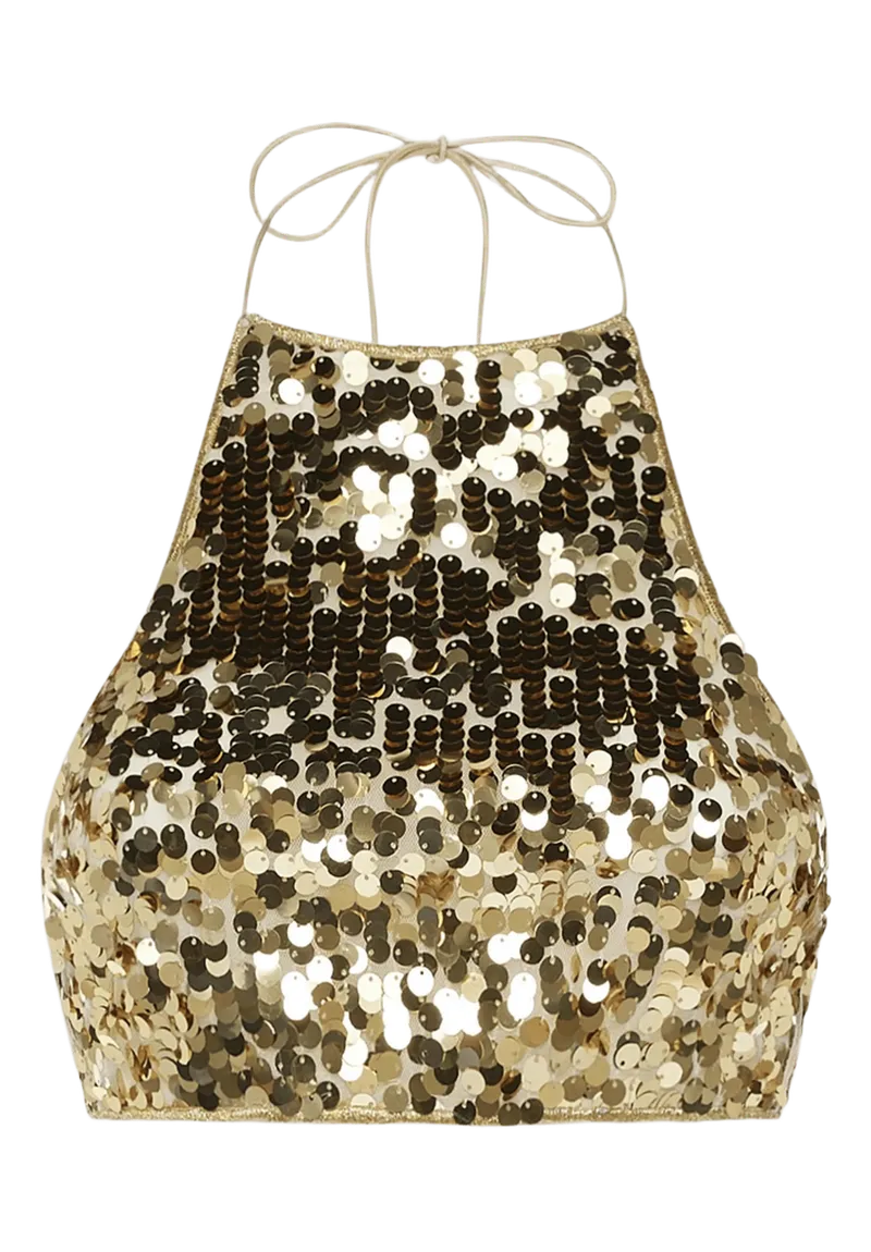 Night Sequins Top