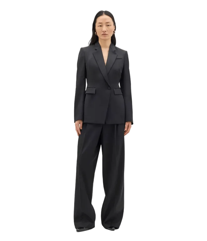 Seamed Waist Jacket | Black