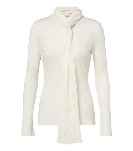 Tie-neck top