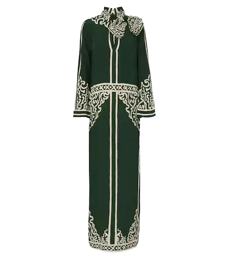 Windborne silk crêpe de chine tunic
