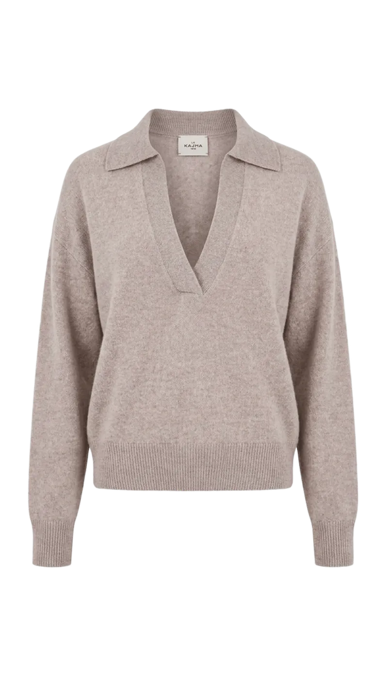 Jackson Brushed Cashmere Sweater