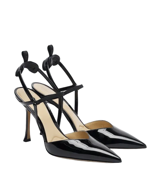 Very Colibrì leather slingback pumps