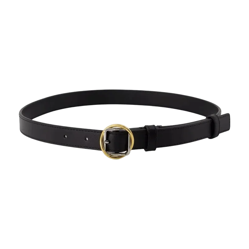 Jacquemus La Ceinture Salon Fine Belt — Black