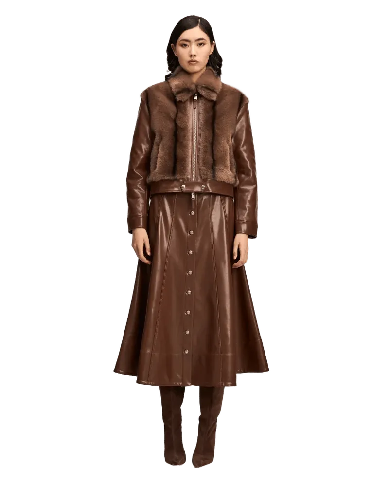 Vegan Leather Melinda Jacket