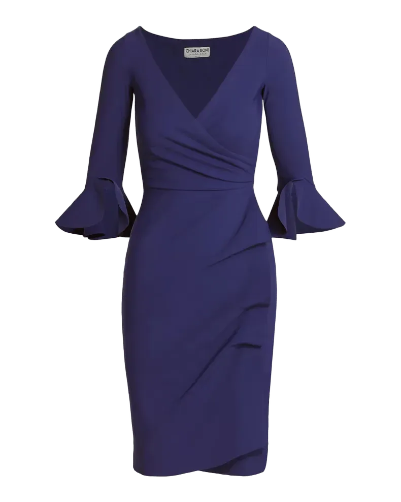 Trina Ruffle Sheath Dress