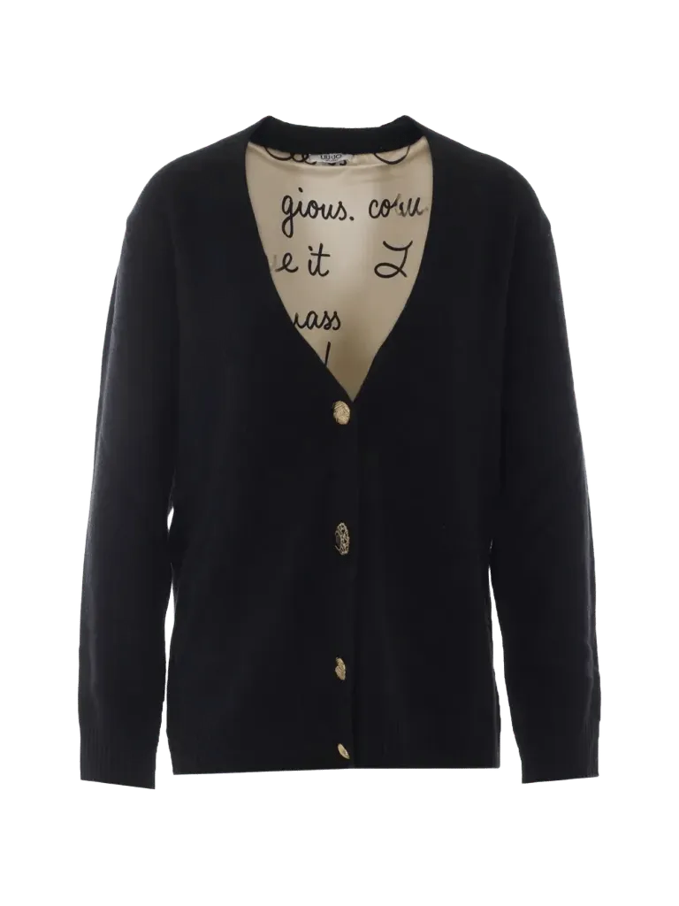 LIU JO pure wool cardigan