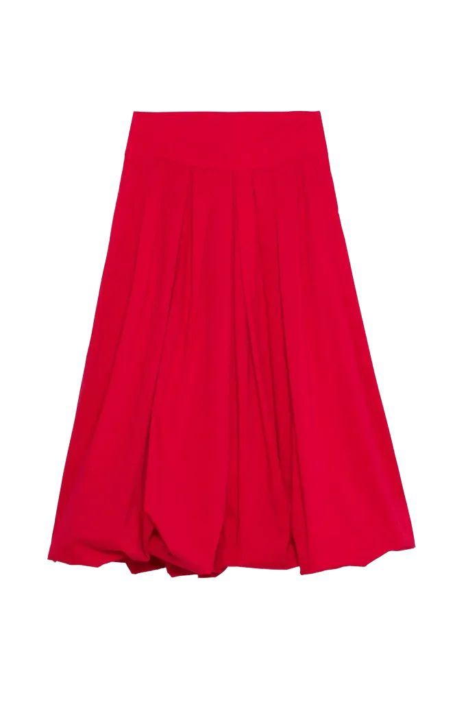 Winsor Cotton Midi Skirt