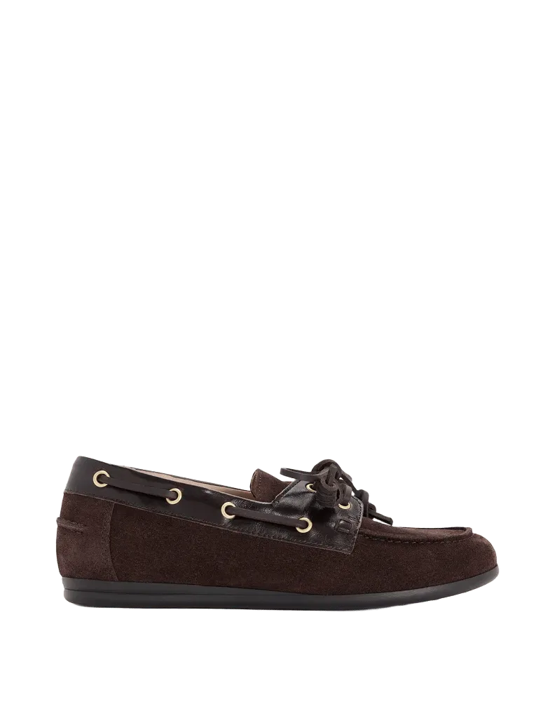 Lace-Up Boat Shoes