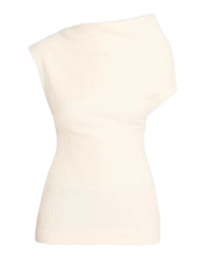 One-Shoulder Cotton Top