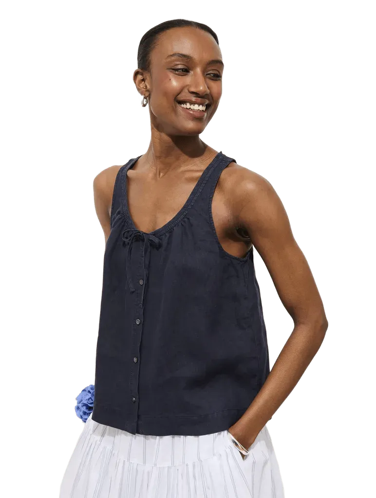 Sydney Top In Linen