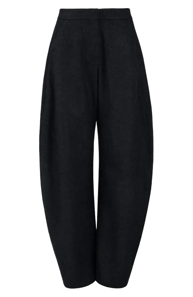 Round Felted Wool Pants
