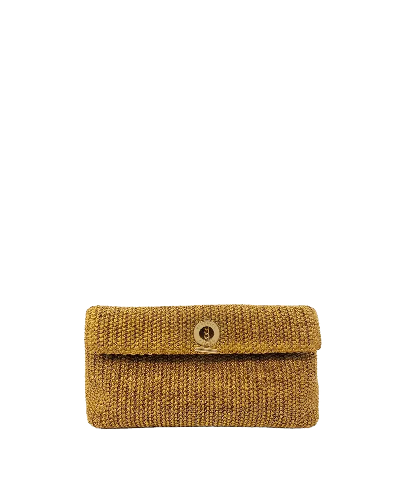 Raffia Anchor Clutch