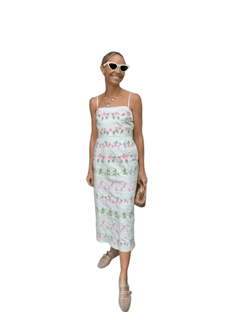 Nuray Dress in Light Green