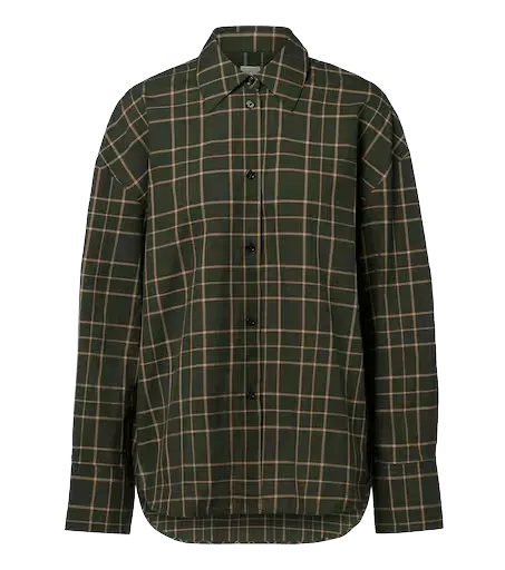 Checked cotton shirt