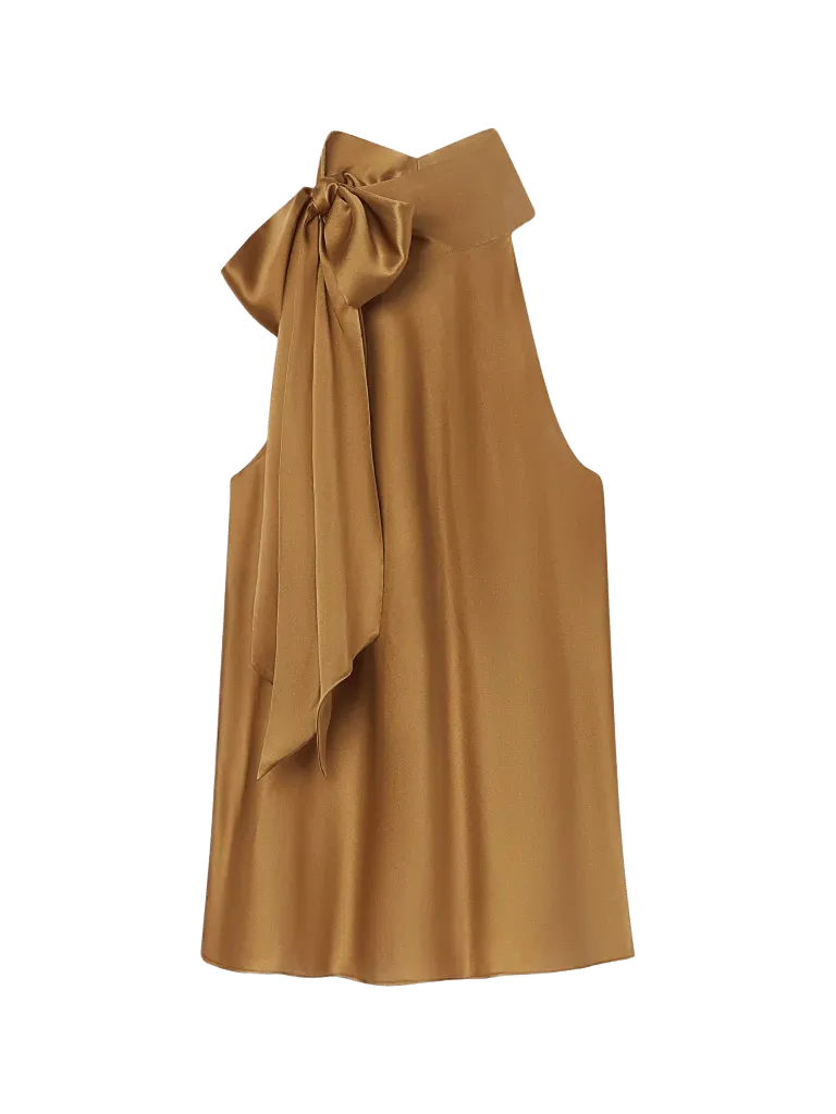 The Ribbon Top -- Dark Gold