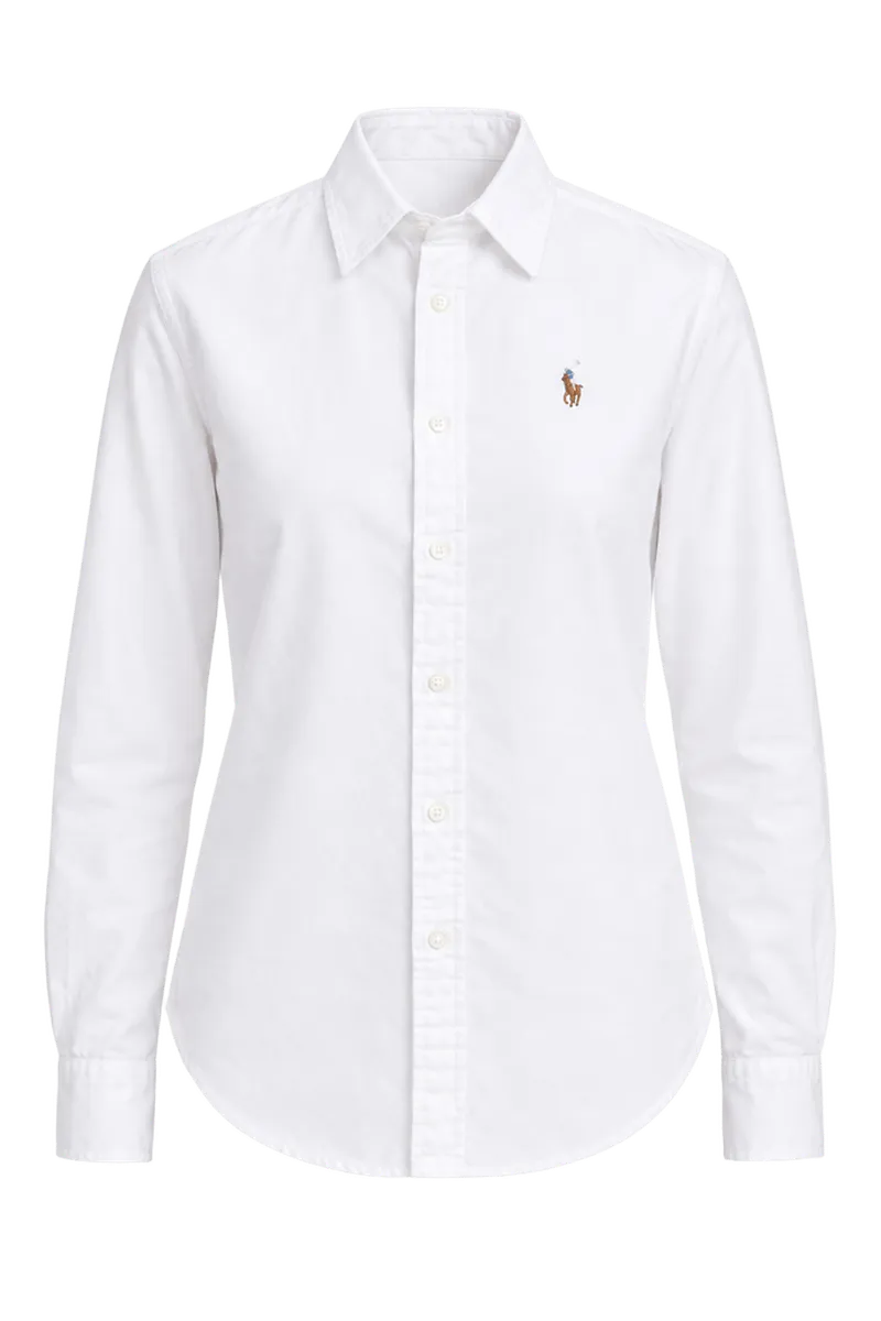 Cotton Oxford Long Sleeve Buttondown