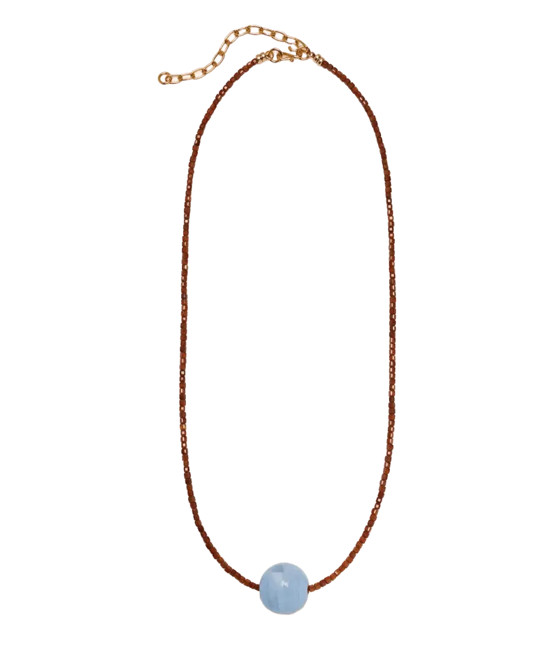 Callisto Necklace in Cerulean