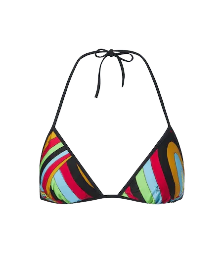 Iride triangle bikini top