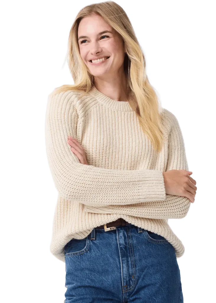 The Alpaca-Cotton Crewneck Sweater