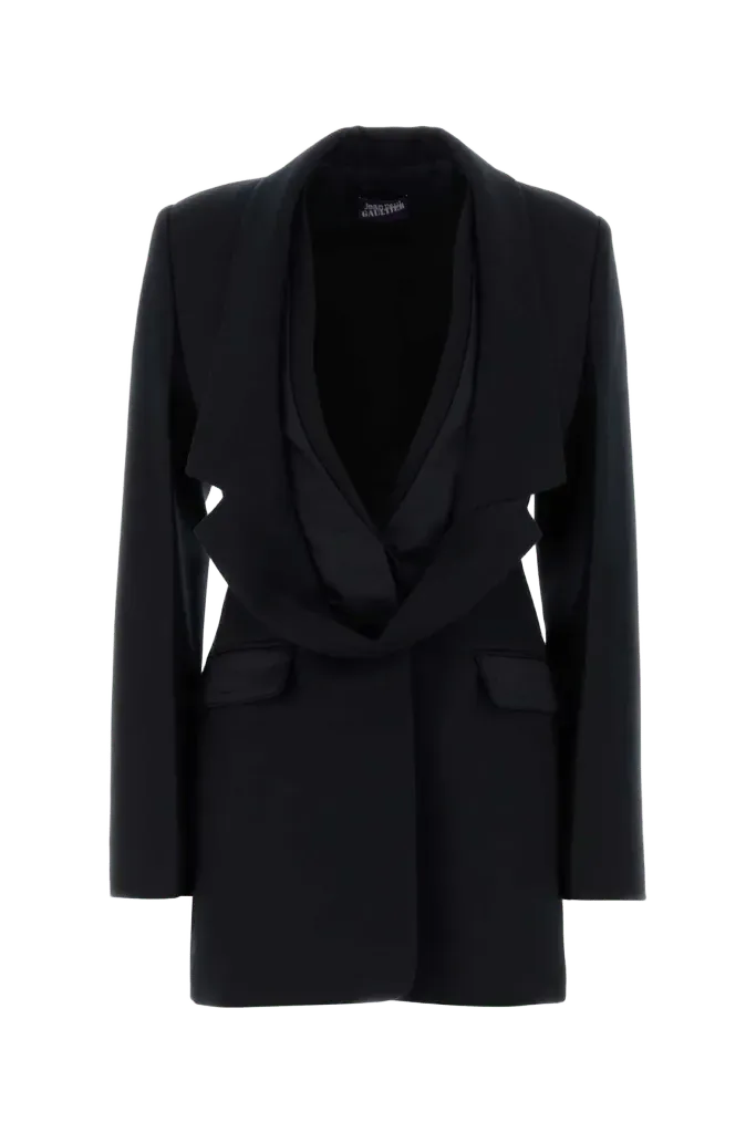 Jean Paul Gaultier Collar Blazer — Navy