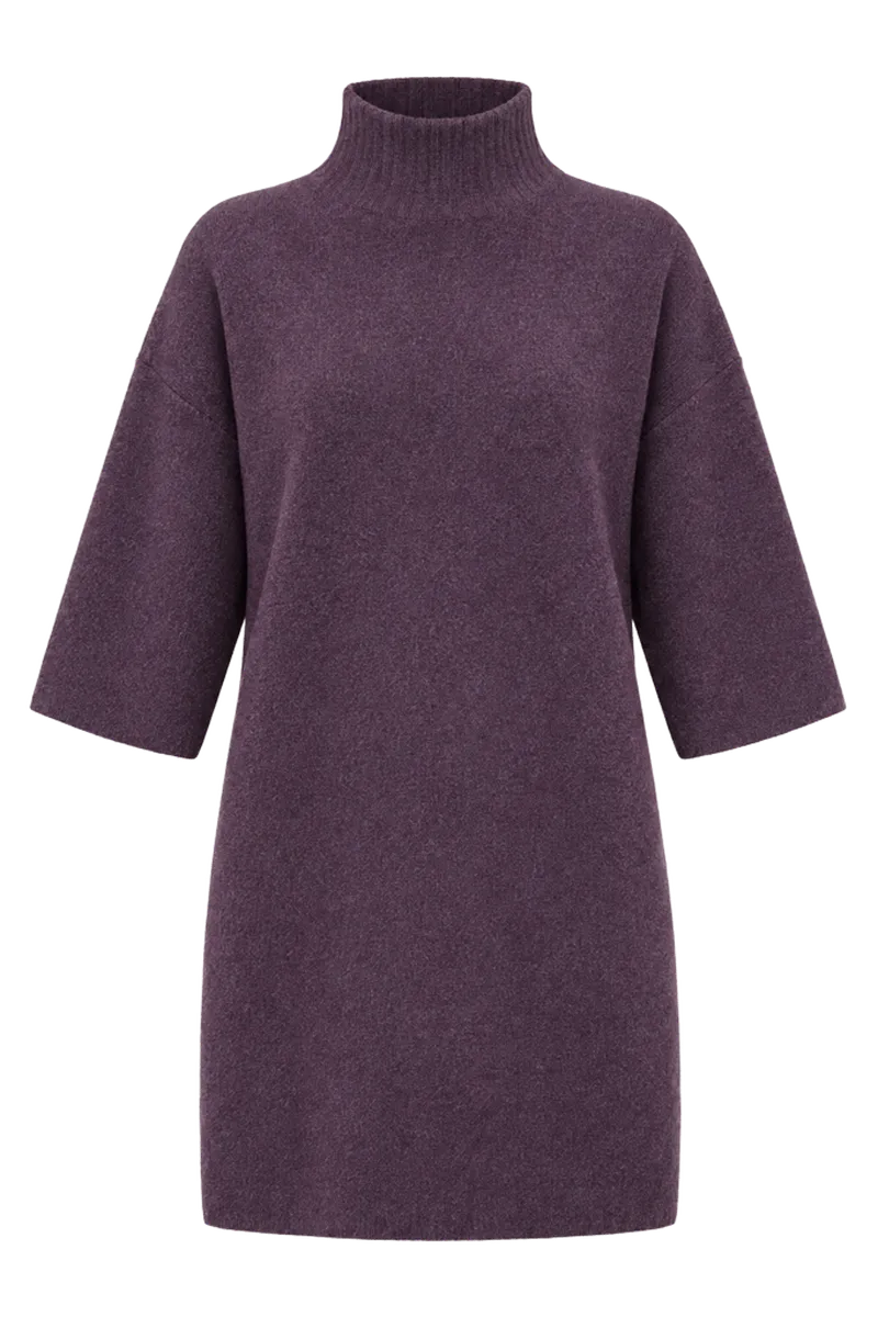 Marled Purple Vivianne Dress