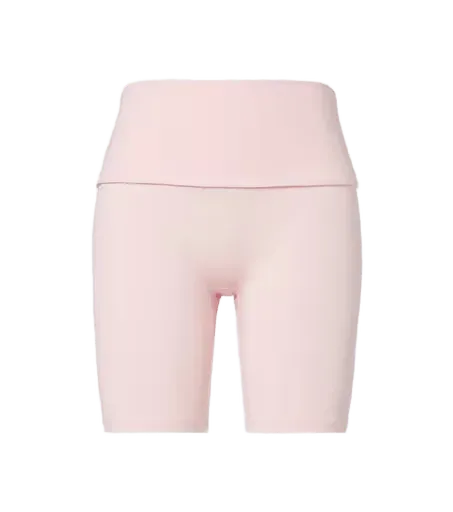 Foldover biker shorts